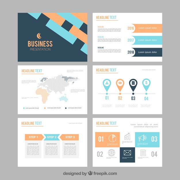 Business Report Template Free from img.freepik.com